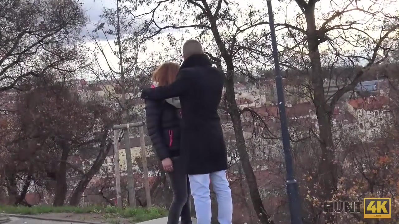 HUNT4K. Sweet babe Jenifer Red loves sex, needs cash and is glad to meet hunter