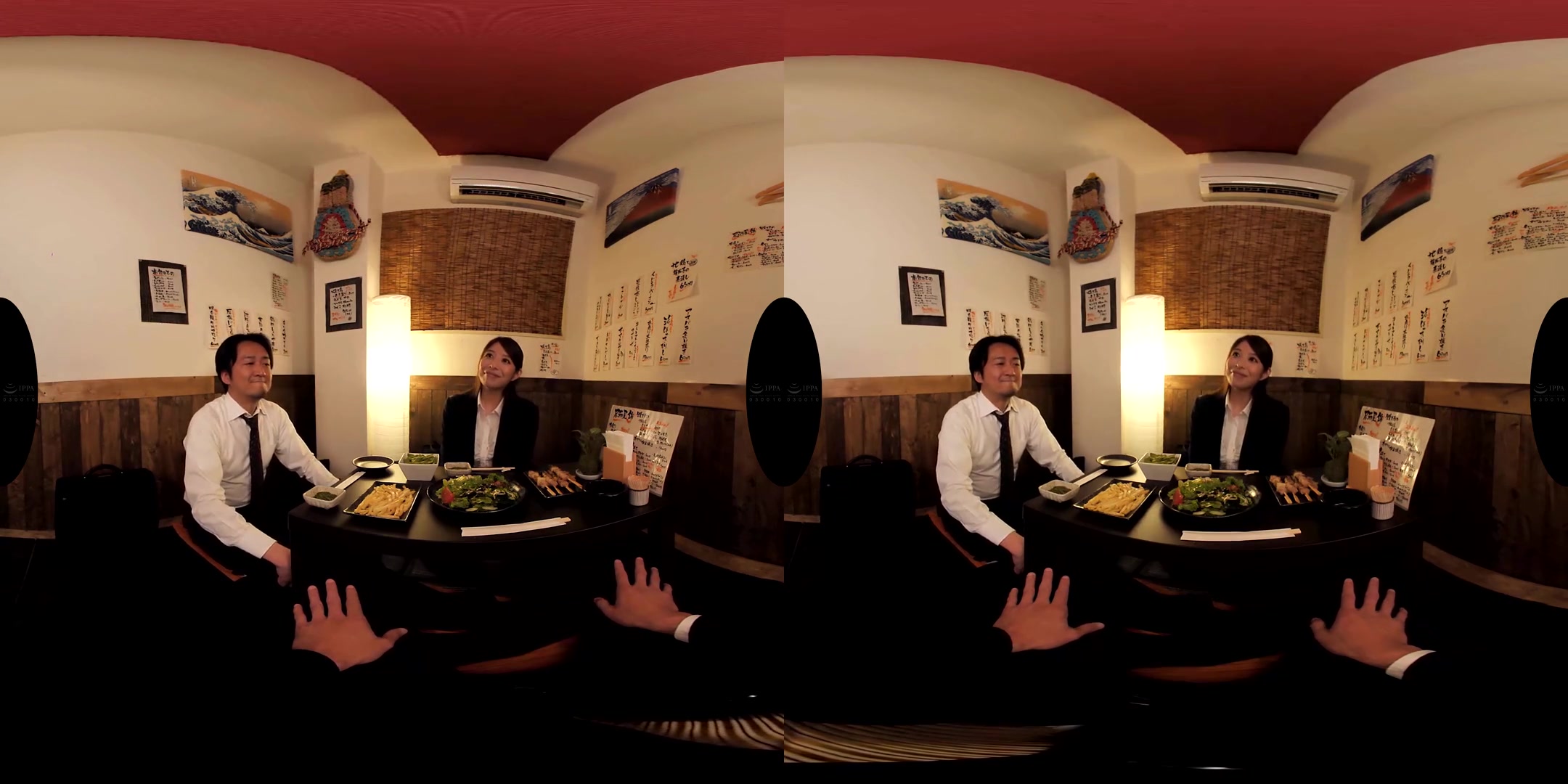 Manami Kodo in Manami Kodo Private Room Restaurant Tryst with my Busty Coworker - 100\uff05VR