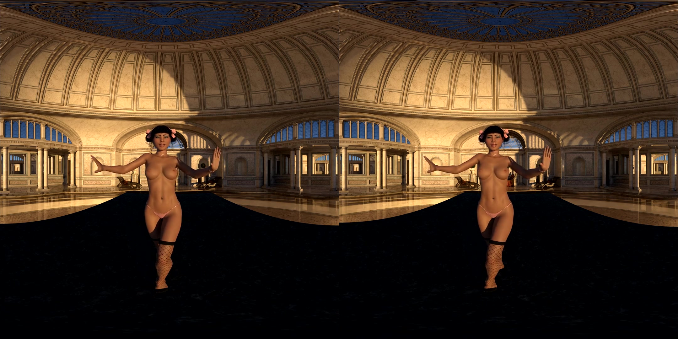 Shimmy Topless - 3D CG VR Solo - SkinRays - SexLikeReal