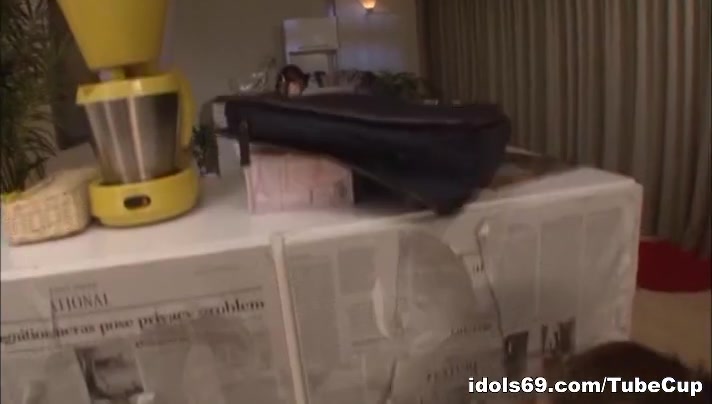 Superb Asian amateur sucks cock and gets cum facial