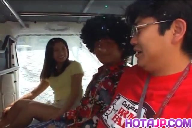 Ran Asakawa tries dick in the pussy while on the - More at hotajp.com