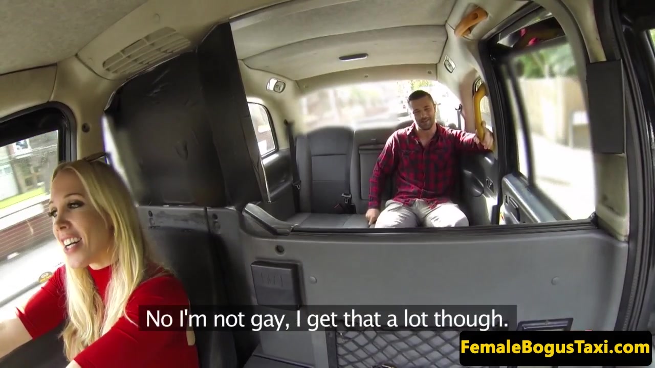 Public female cabbie pussypounded on backseat