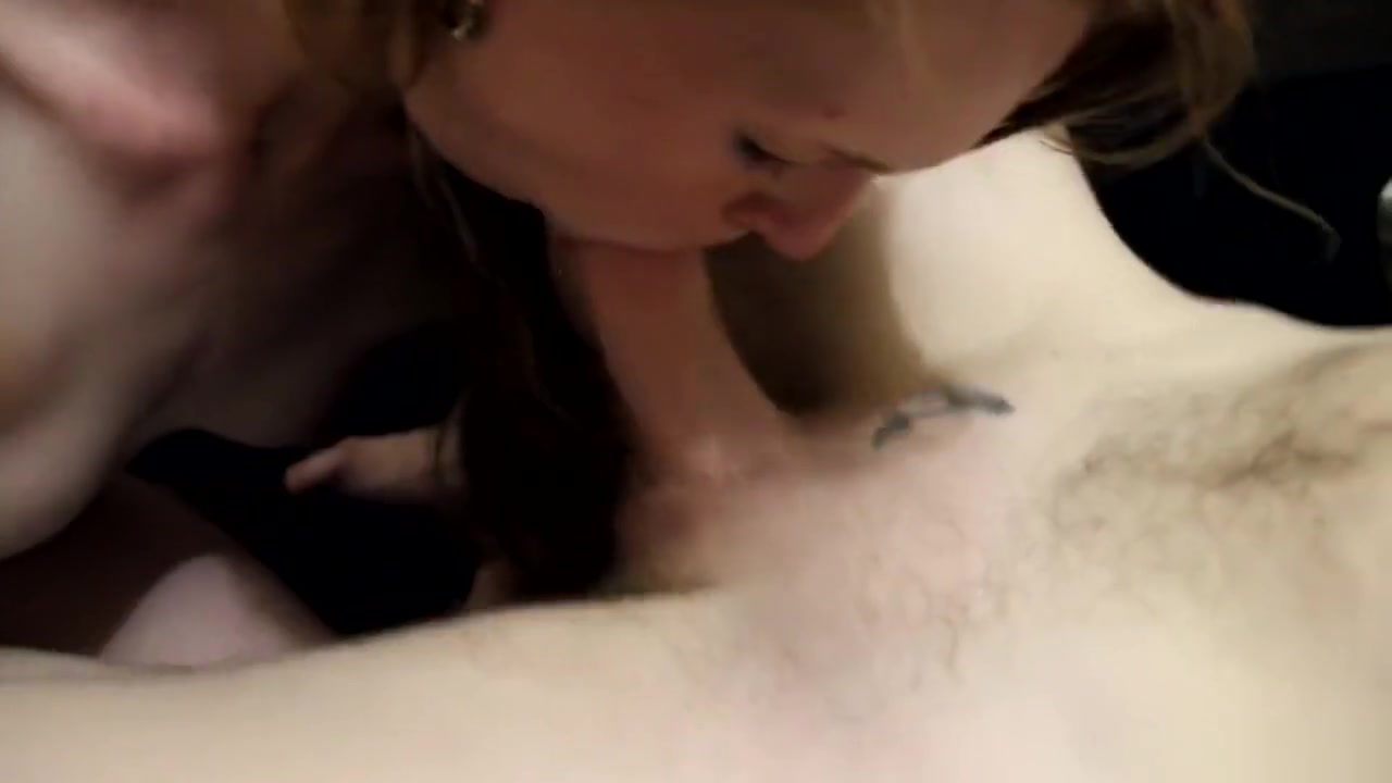 Amateur ginger POV sucking deeptroath