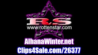Chubby Oiled Up Dildo Riding and Sucking - Webcam Show - ALHANA WINTER
