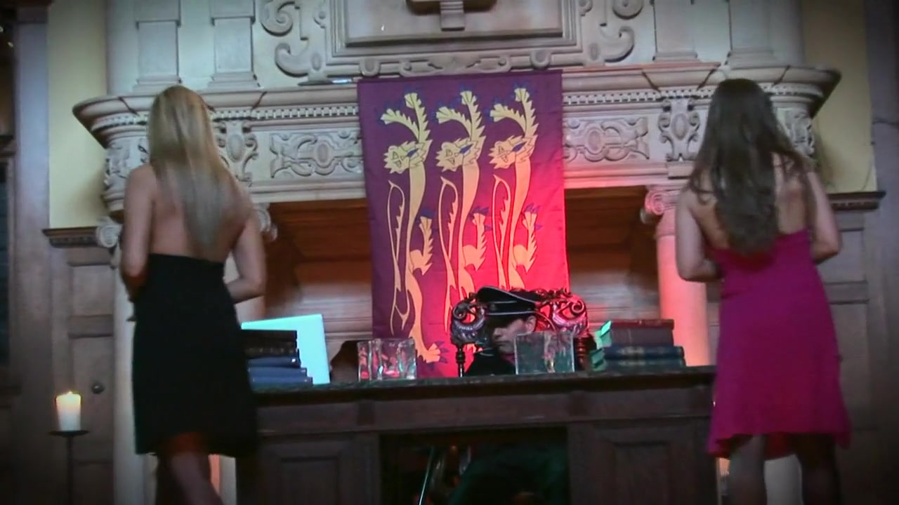 Initiation rituals followed by a hard threesome by Mission Sexpossible