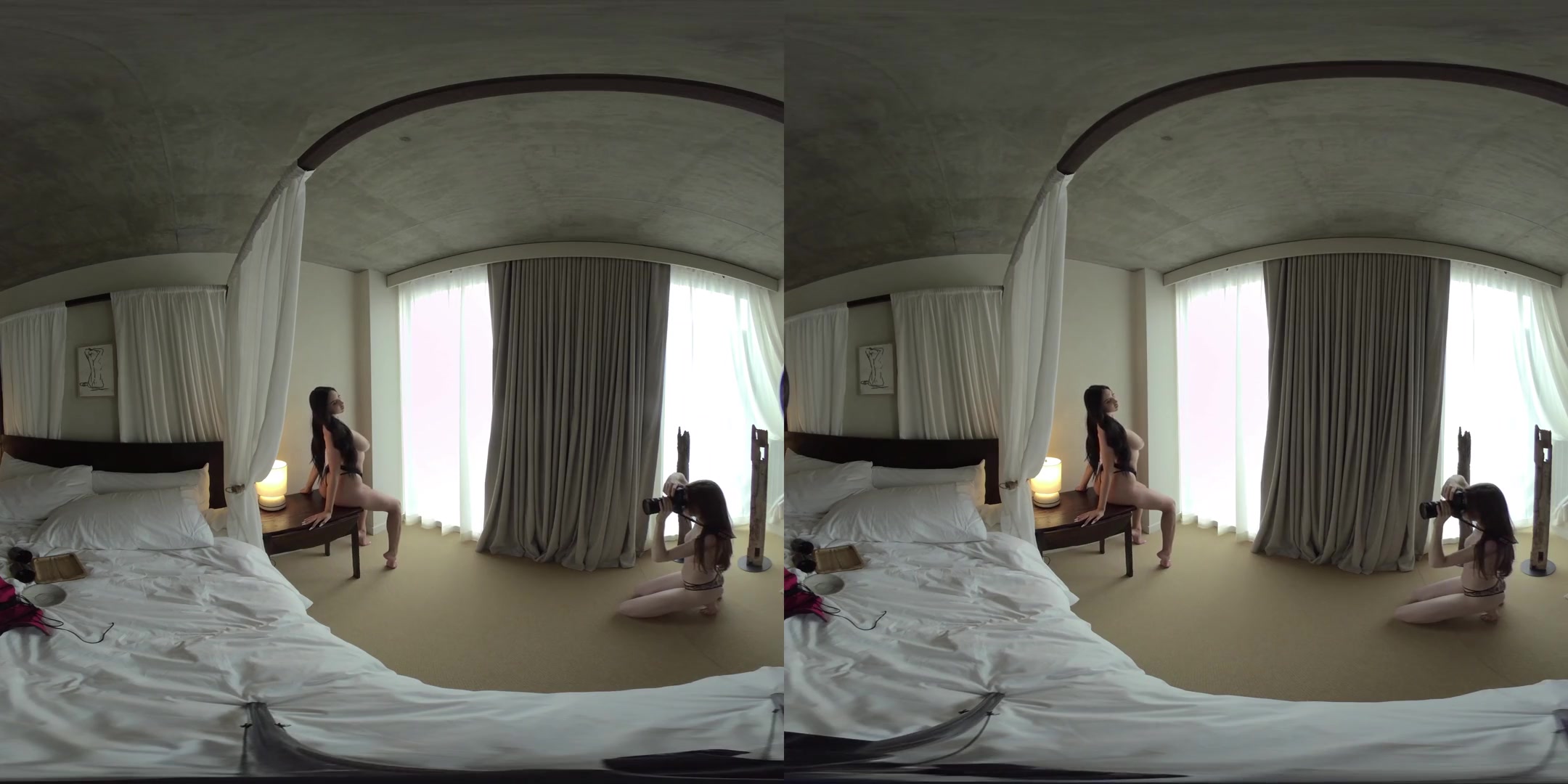 Emily Photographs Zara; Amateur Lesbian Photoshoot
