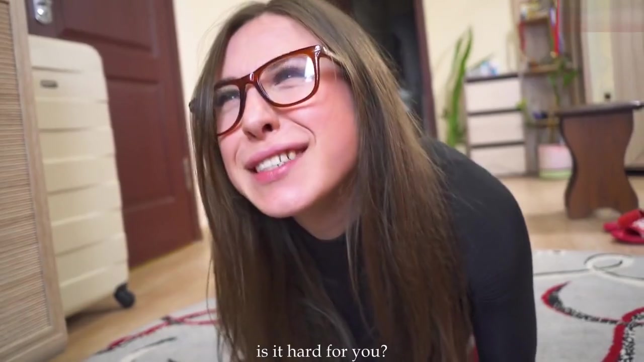 STEPSISTER IN LEGGINGS WANTS TO FUCK AND SUCK MY COCK-CUMSHOT ON BODYSUIT