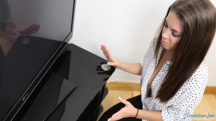 Isabella in Tune Into My Tits - DownblouseJerk