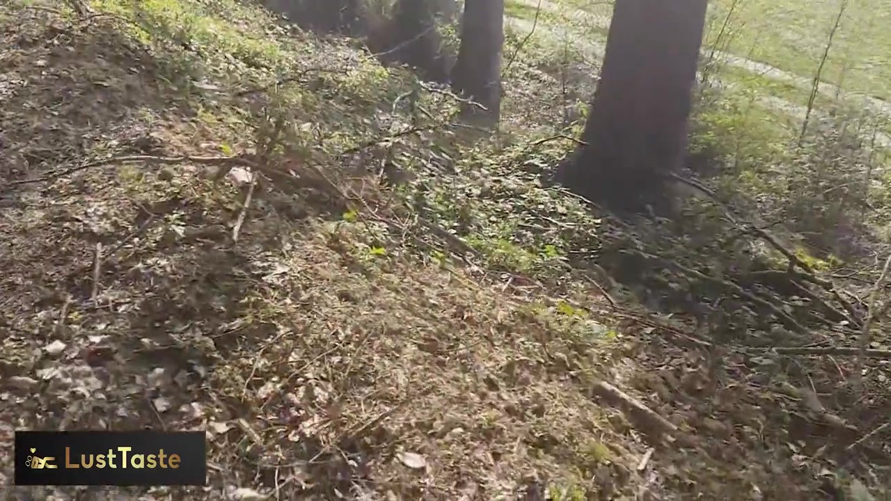 Love Fuck Me Here! Fuck In The Woods With Cumshot On The Ass! Lusttaste 4k