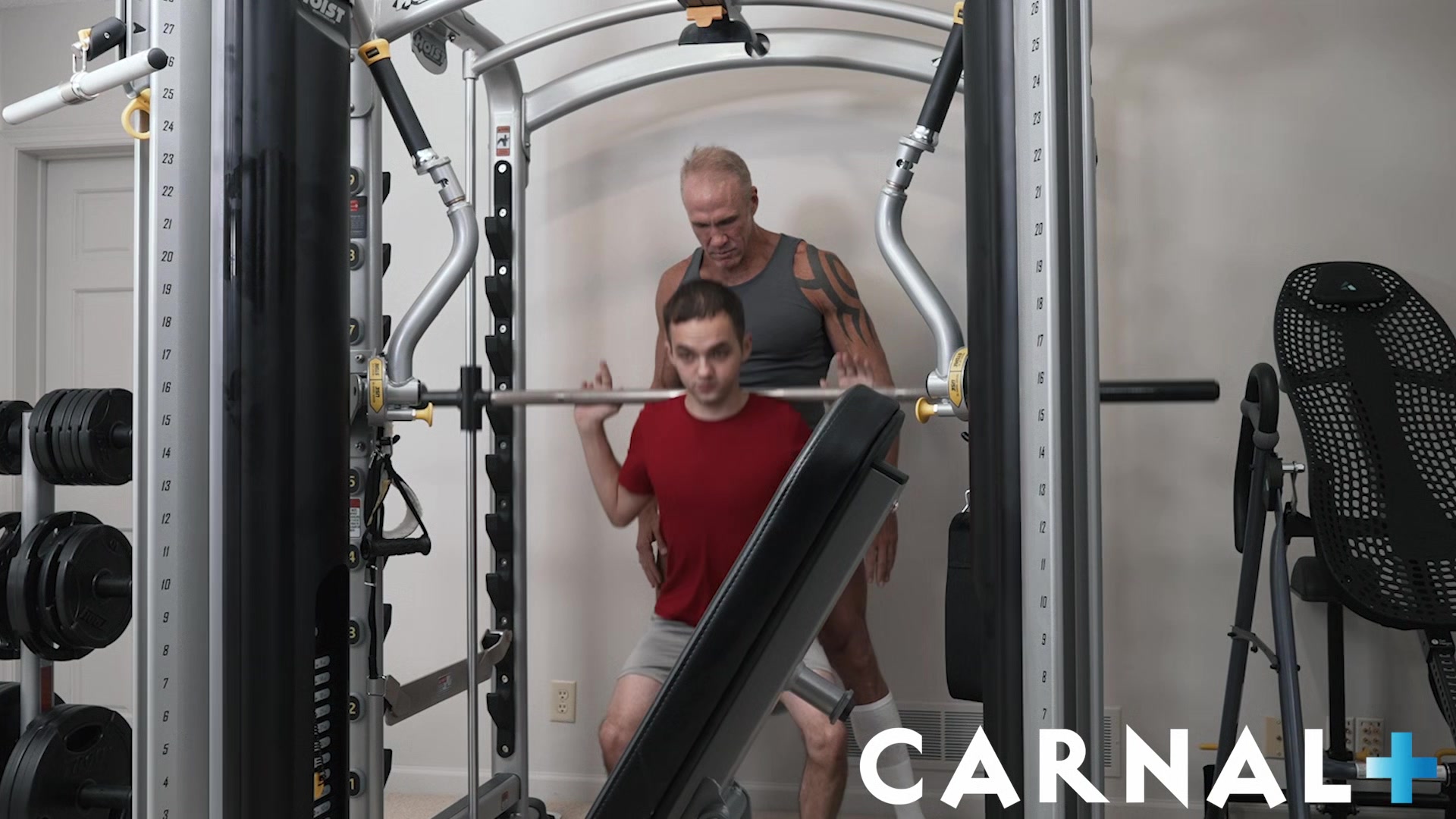 FunSizeBoys Huge DILF breeds tiny twink ass at the gym