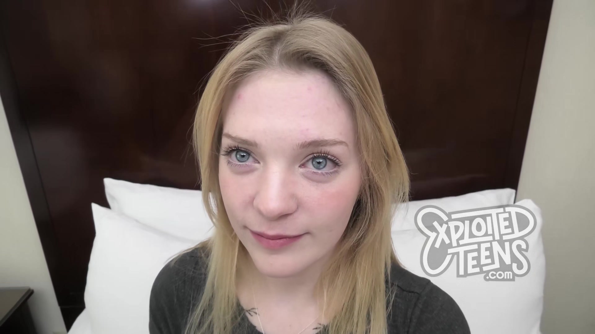 She is an 18 year old blonde with a virgin like pussy