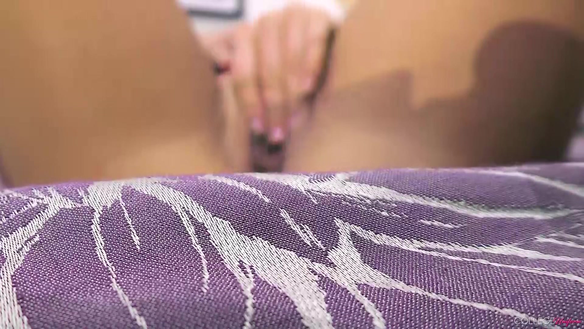 College student 18+ Ivana Sugar Bites Her Lip While Her Bushy Hole Gets D!