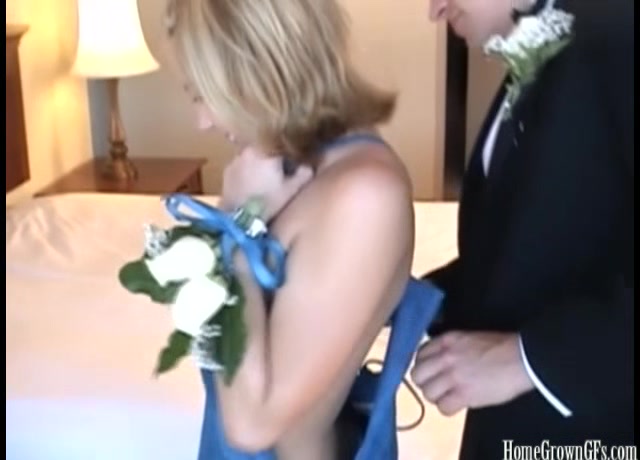 Hot blonde teen 18+ fucked by a big cock after prom