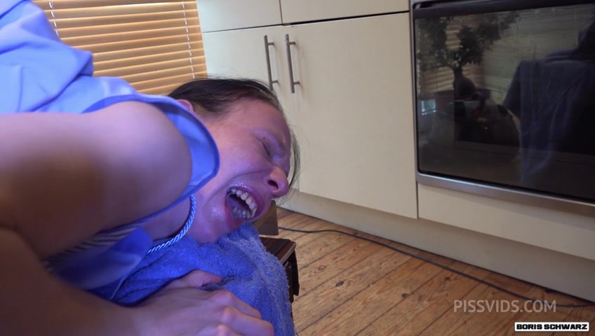 Skinny Super Slut#2: Carolina Love 1on1WET. Young Maid used by Old Man, Intense Anal, Piss Drinking, Facial - PissVids