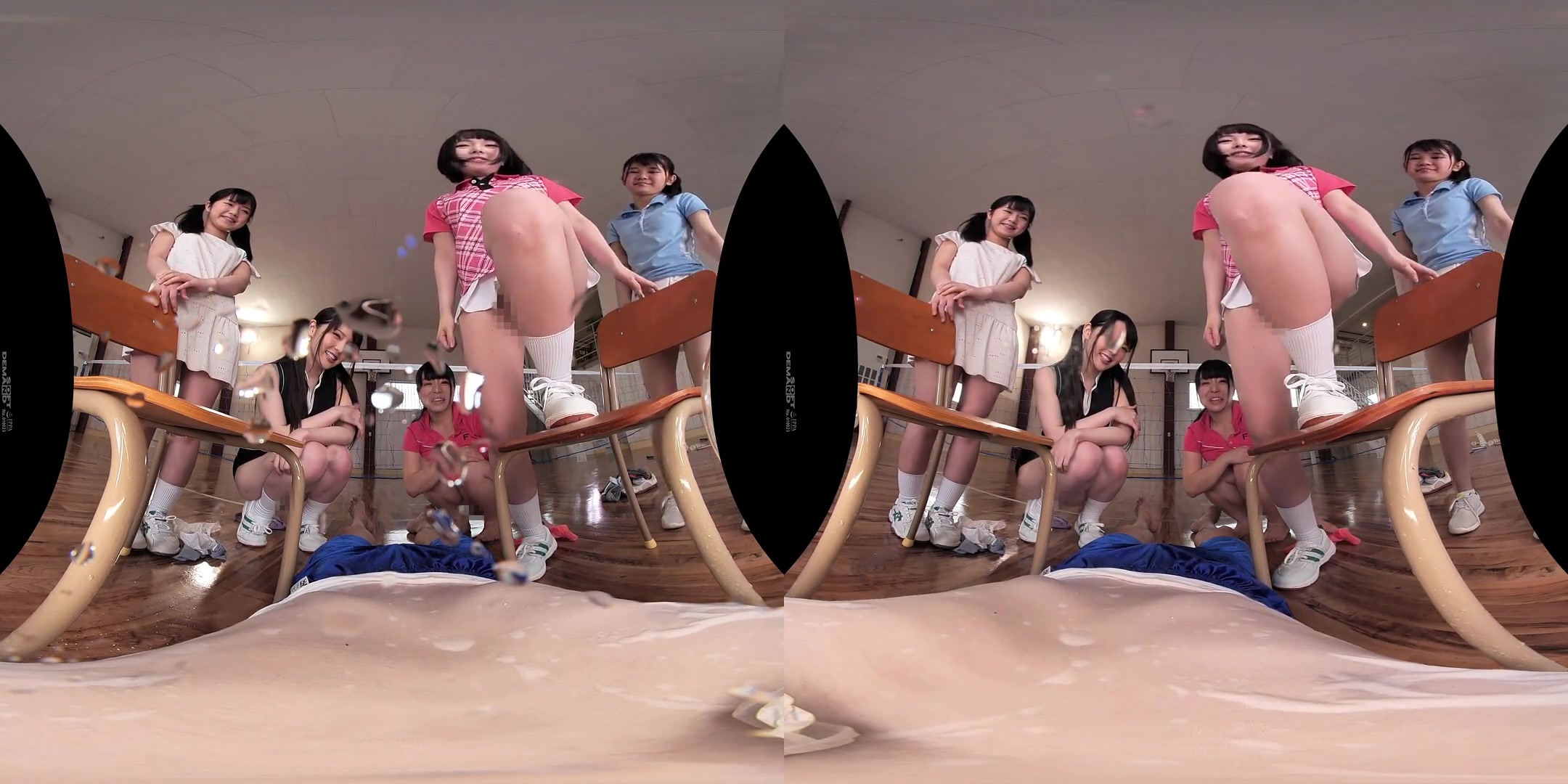 In a World Without Toilets, You Get to be the Toilet at an All-Girls School!; Watersp*rts Fetish Hardcore Group Sex JAV