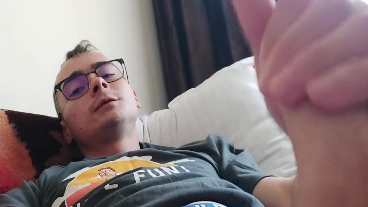 Teenage Boy Trying To Relax After College Orgasm Way? 9 Min