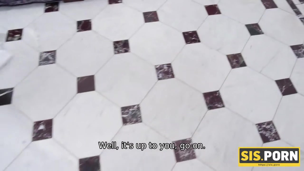 SIS.PORN. student 18+ chooses to hook up with stepbrother just to avoid hated floor washing