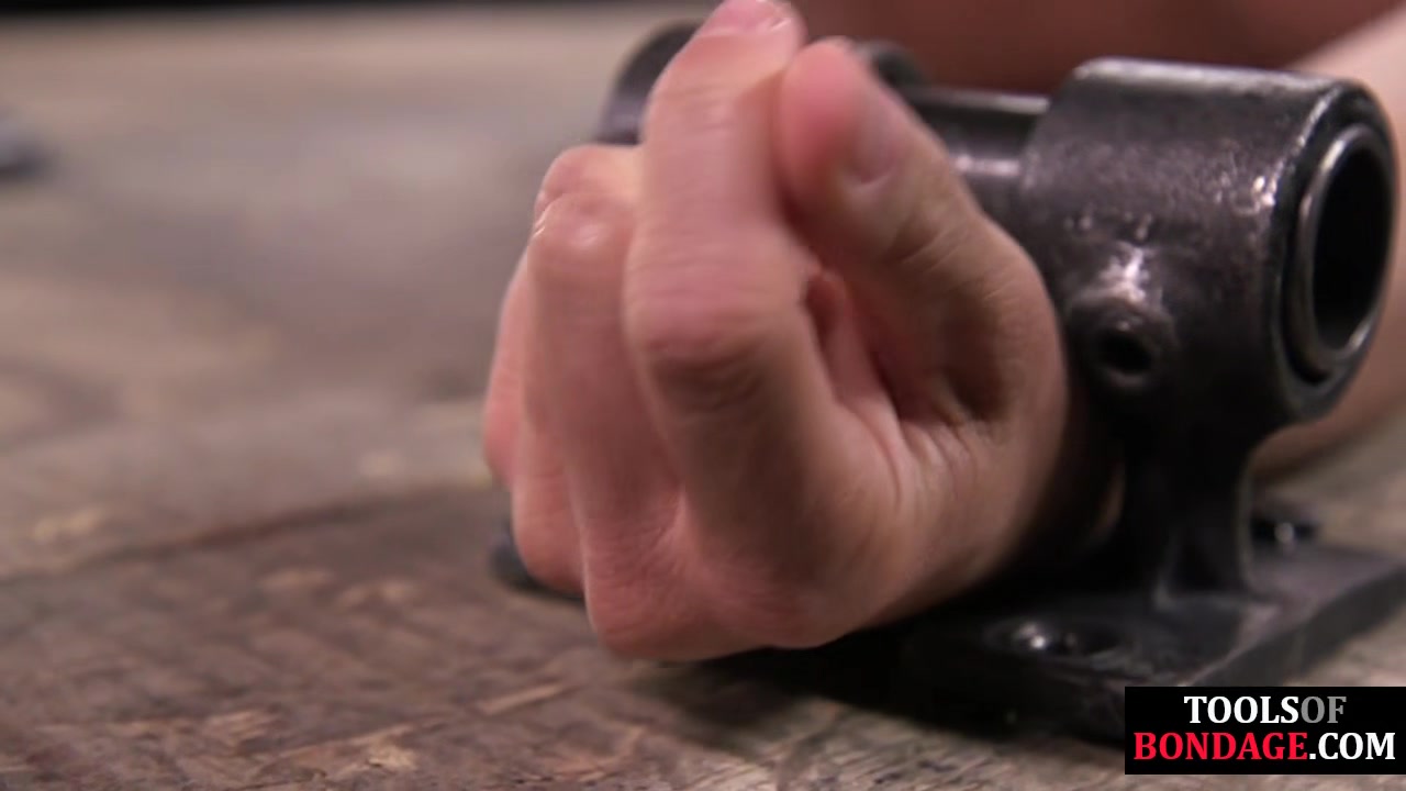 Busty bdsm sub whipped and fingered before squirting