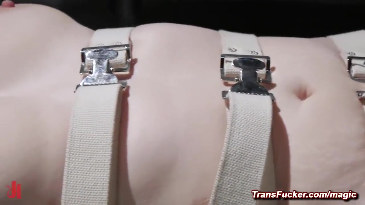 Shemale Doctor Fucks Redhead Patient In Bondage