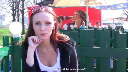 Meet and redhead screwed in the park