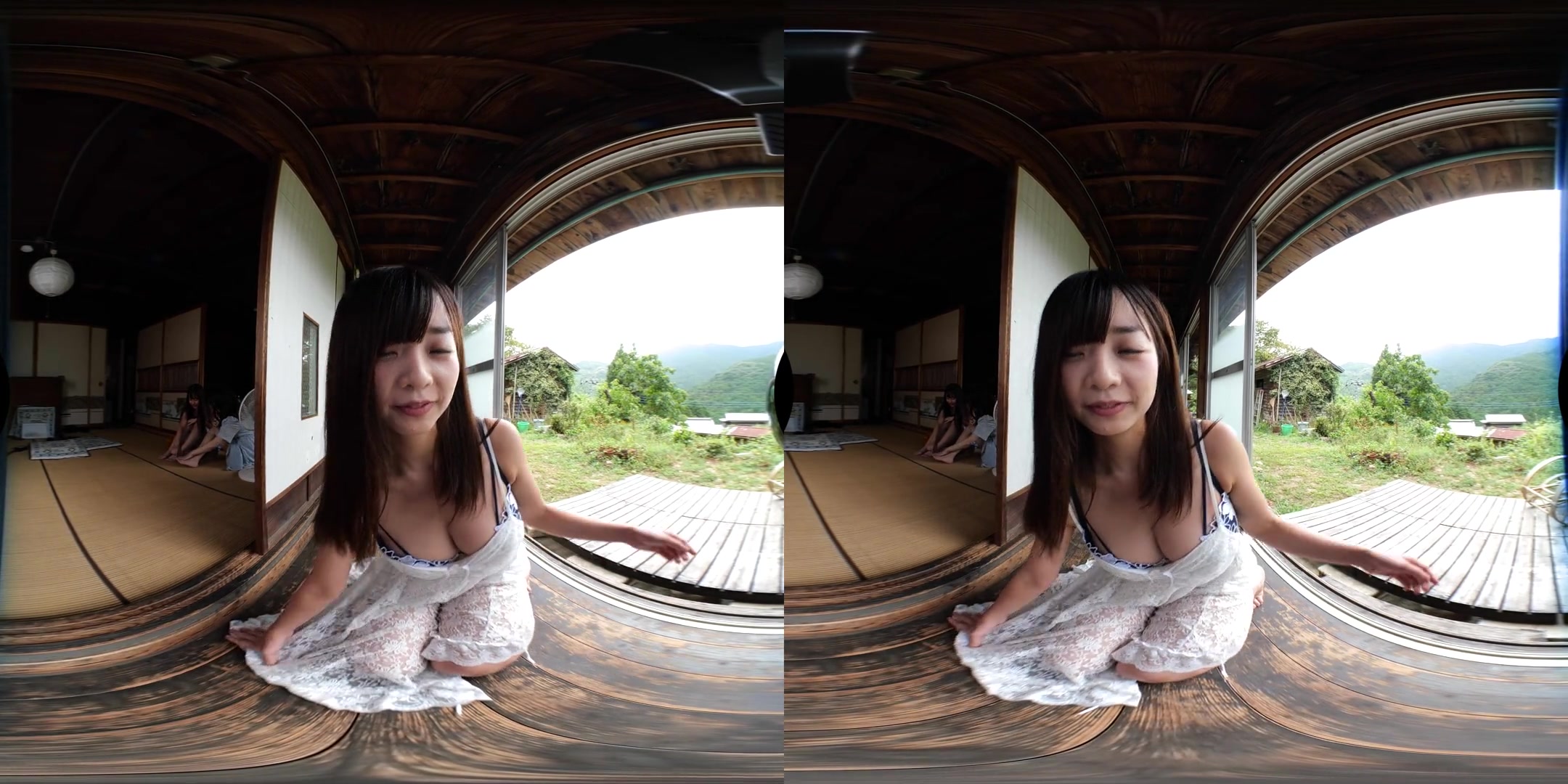 Virtual Dive: Country Life with Three Old Friends - Softcore Non-Nude Harem of Japanese Babes