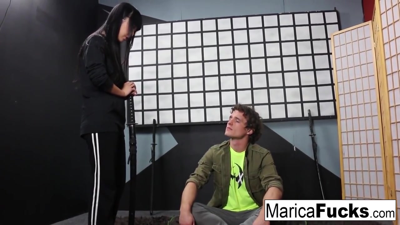Master Teaches Ninja Student 18+ With Marica Hase