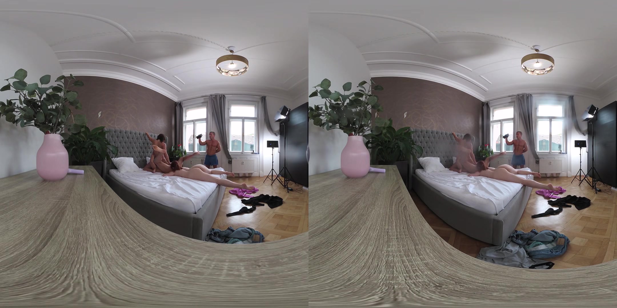 Cheating Housewives Experiment W Double Pussy Penetration Dpp - Kaira Love & Tiffany Blue Behind The Scenes Vr Video Part One