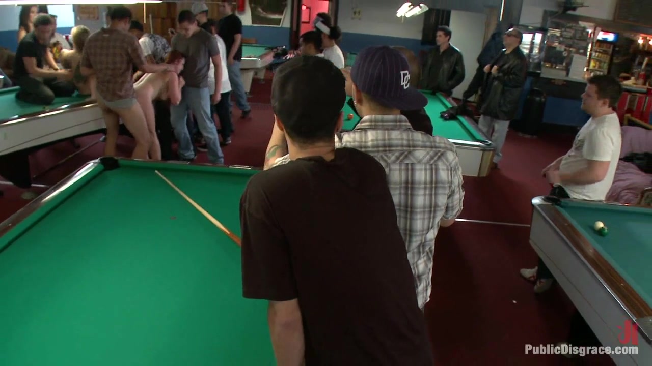 Bella Rossi And The Pool Hall - PublicDisgrace