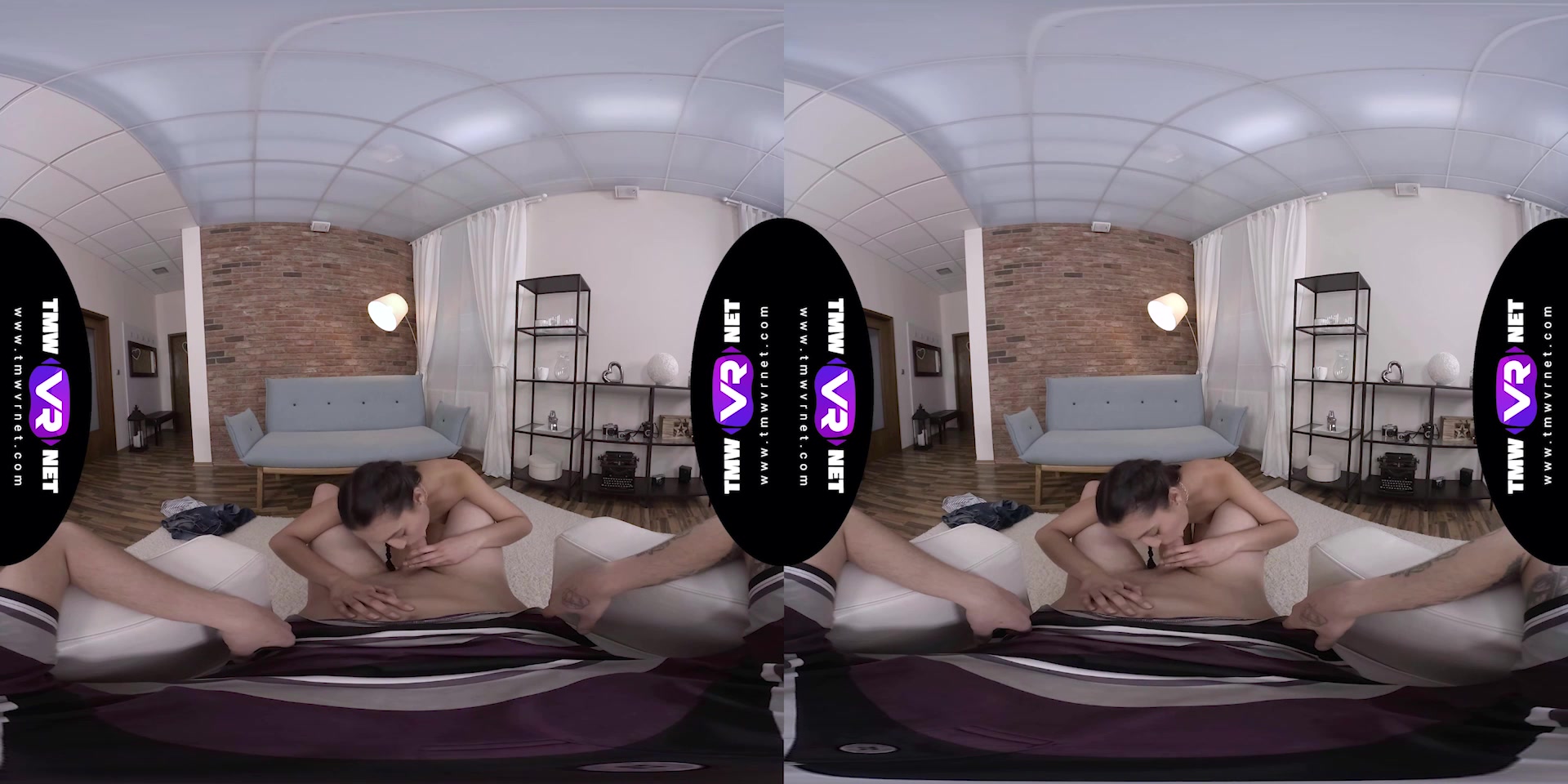 Patient dude gets deep blowjob - TmwVRnet