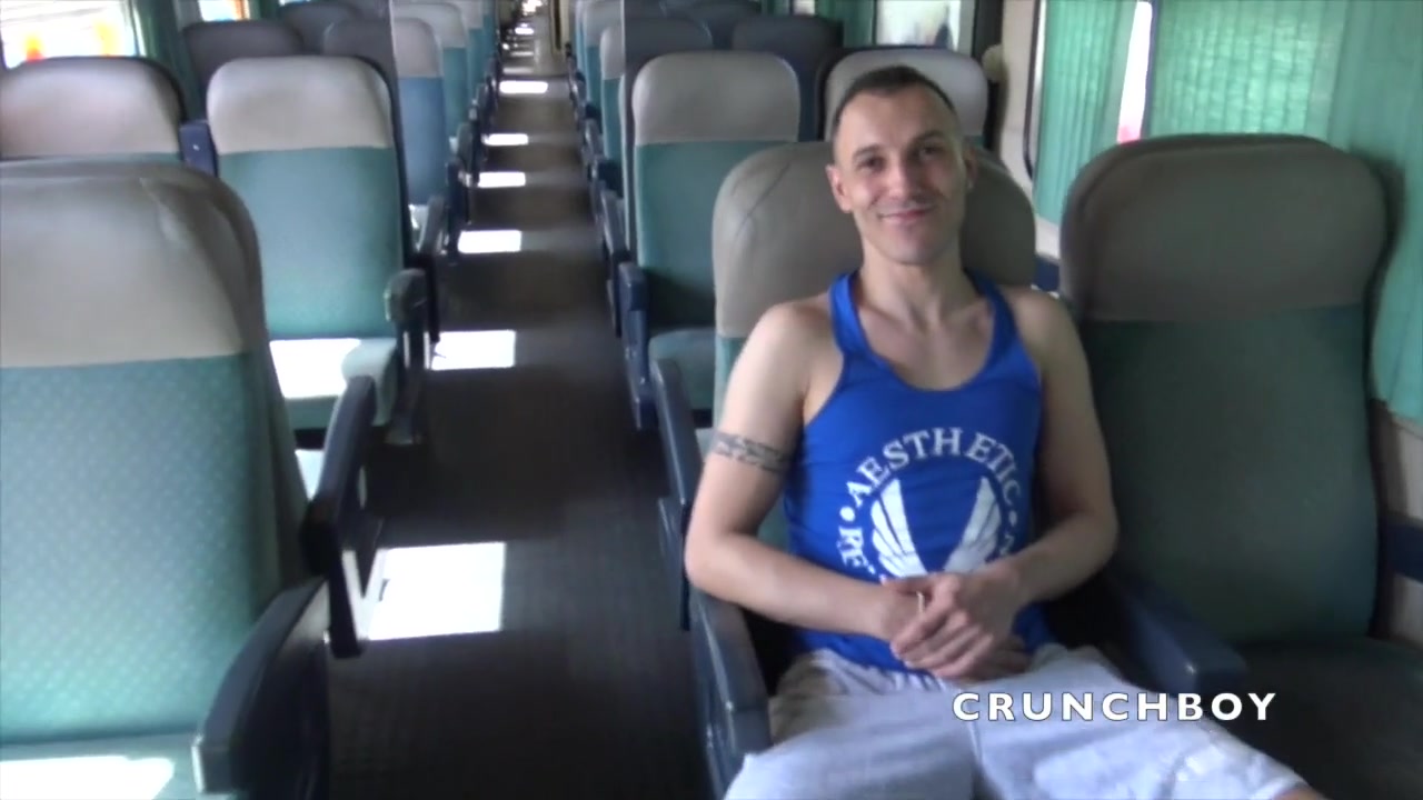 Amazing Risky Exhib In The Train - ExhibBoys