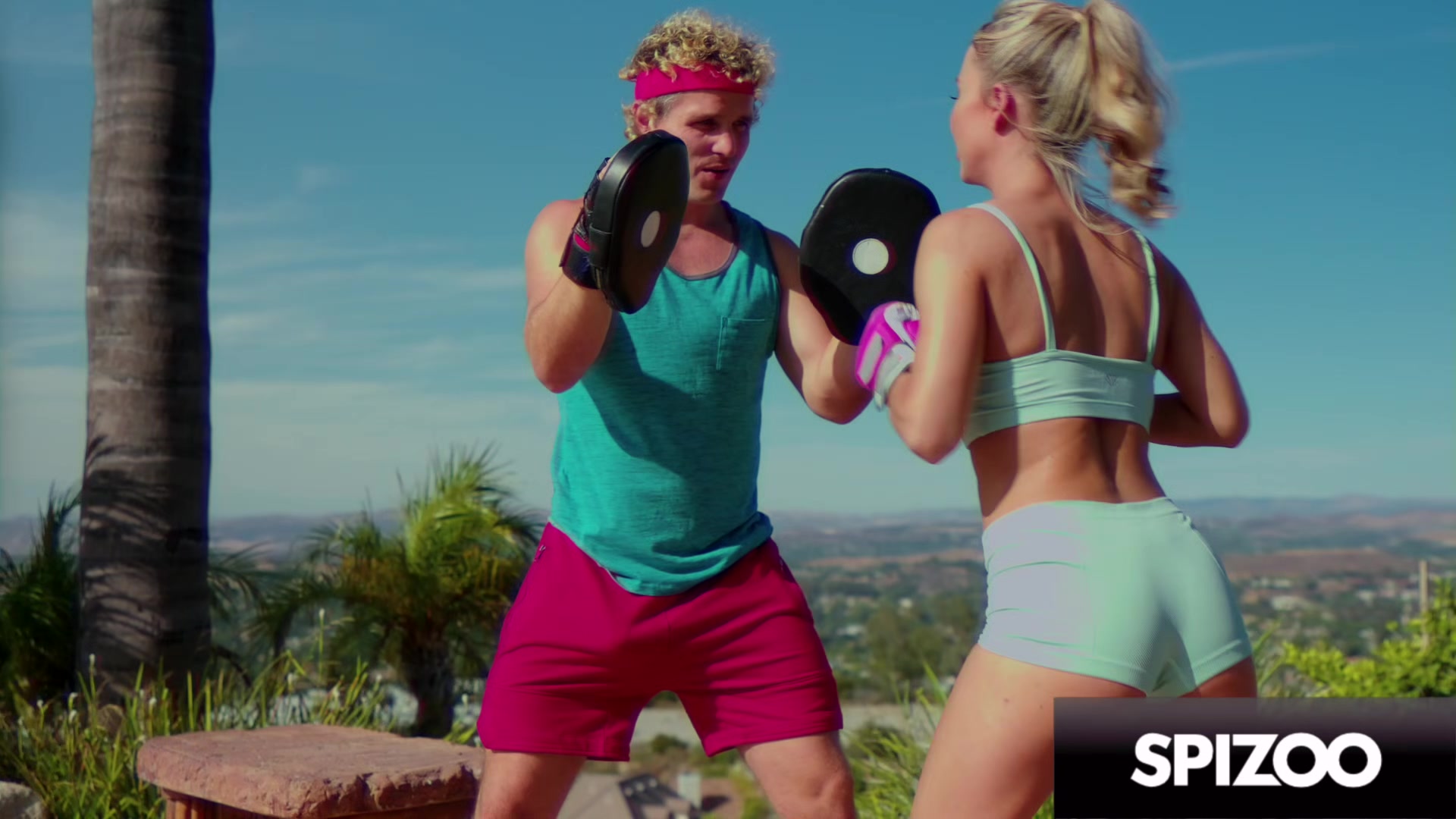 Summer Vixen Squirts Hard While Fucking Her Trainer