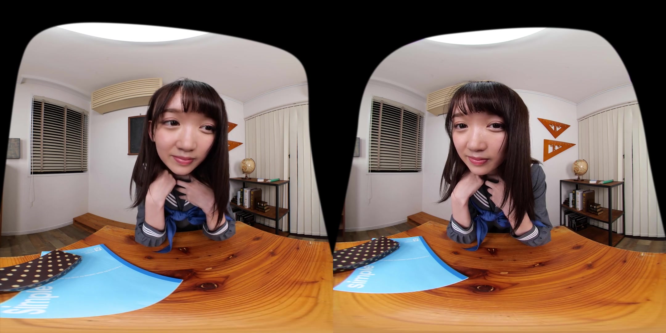 Virtual Dive: Can I Like It Even Though I'm her Teacher?; Japanese Idol Gravure POV