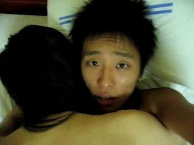 Amazing Asian trimmed pussy pounded by huge stick
