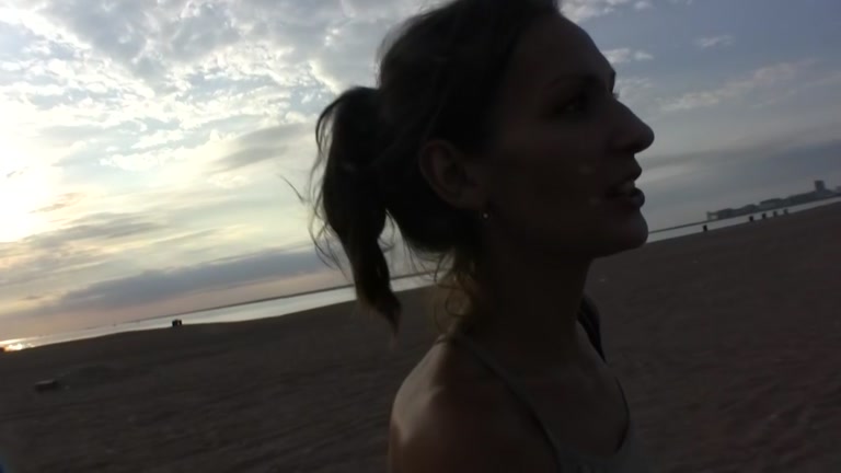 Slutty fuck in public