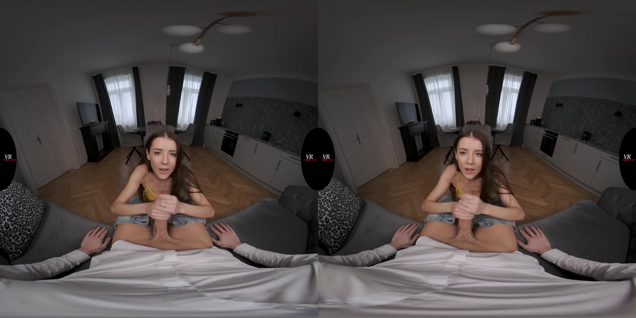 Sybil Will Make You Explode - Cute Pornstar Edging Handjob and Footjob