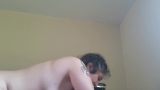 Big booty latina gets pounded from behind