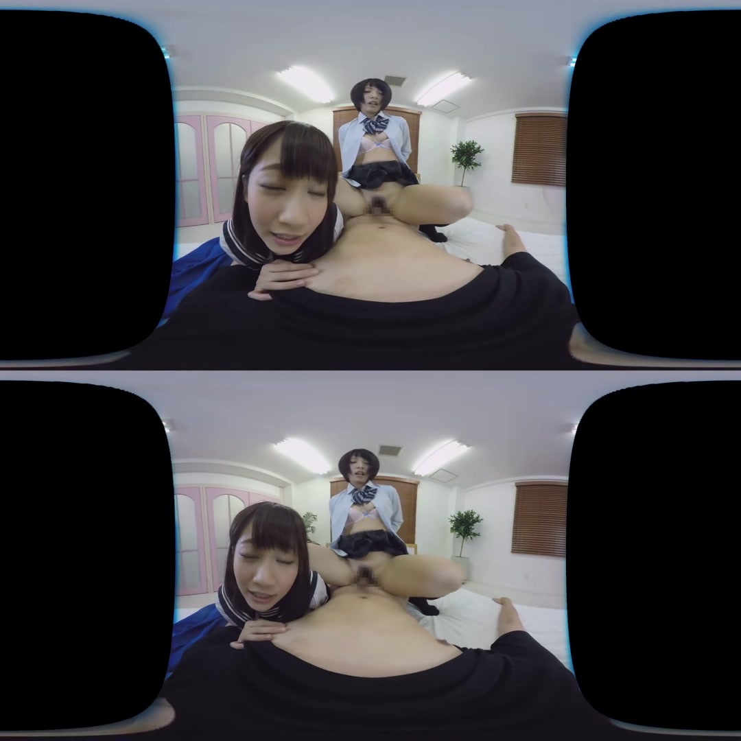 Yuri Shinomiya and Miku Abeno - schoolgirls 18+' Virtual Health Lesson - WOW!