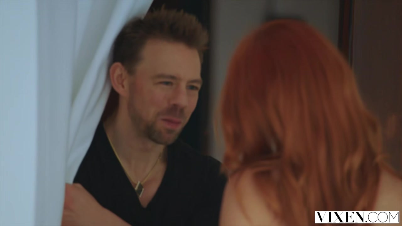 VIXEN Red head loves passionate sex