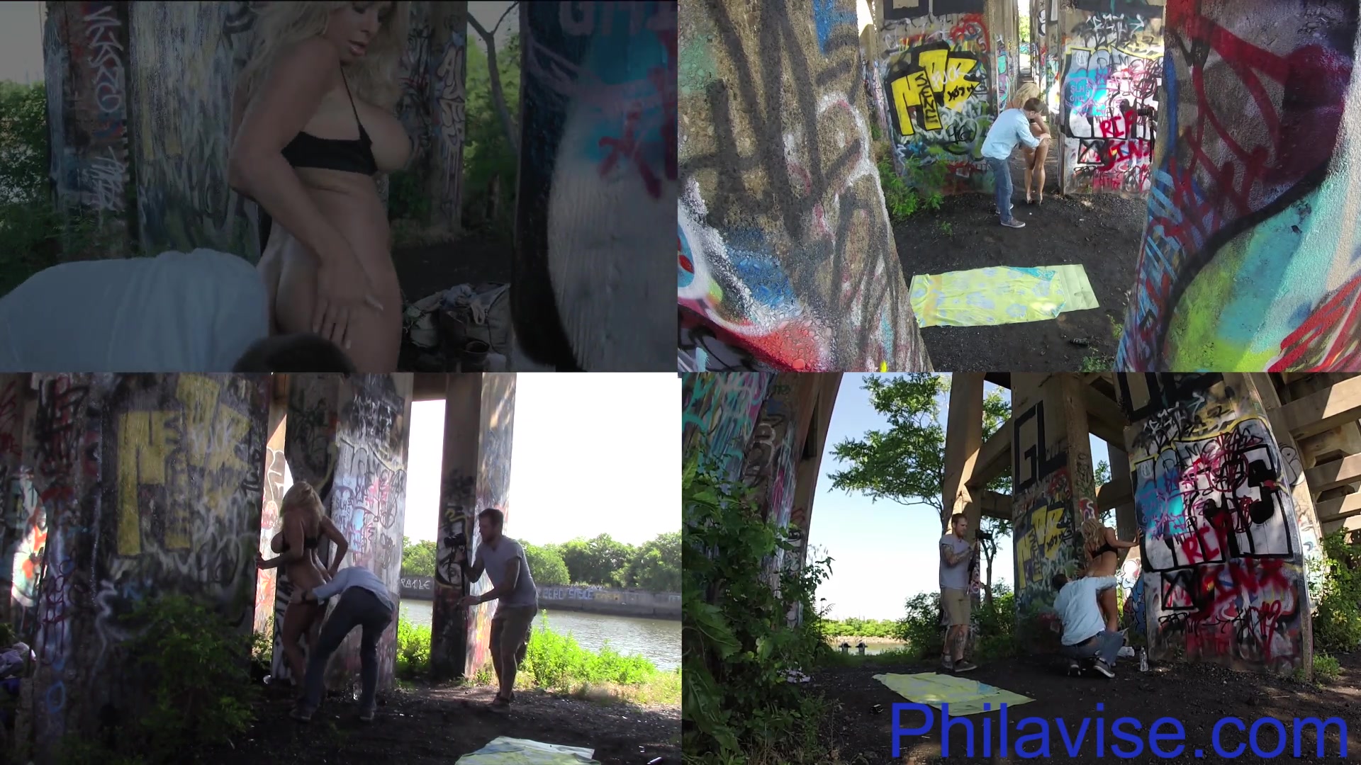 PHILAVISE- Banging milf Alyssa Lynn Outdoors
