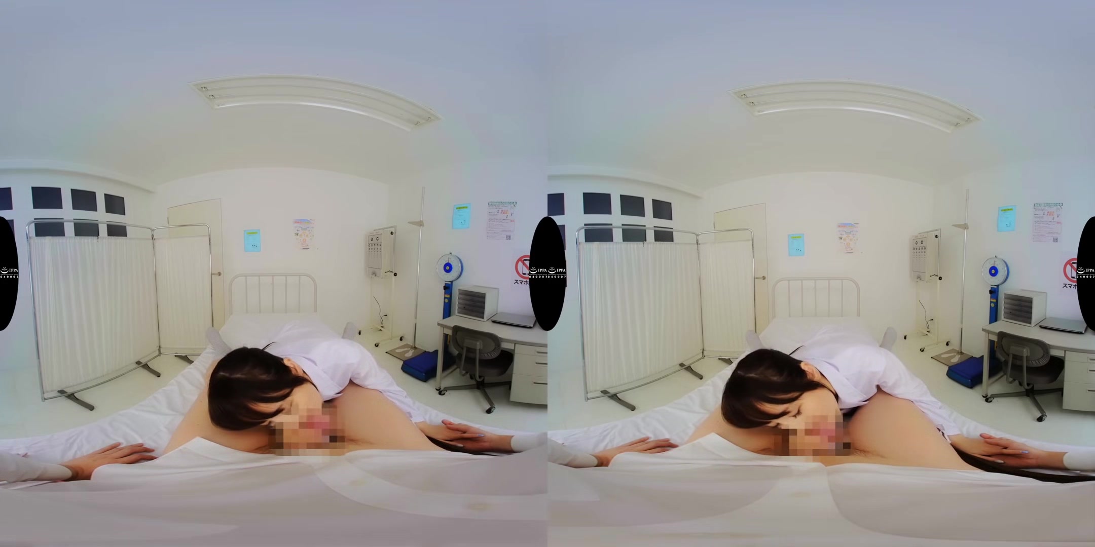Instant-Fucking Nymphoniac Slut Doctor!; Sexy Japanese Doctor in Purple Lingerie