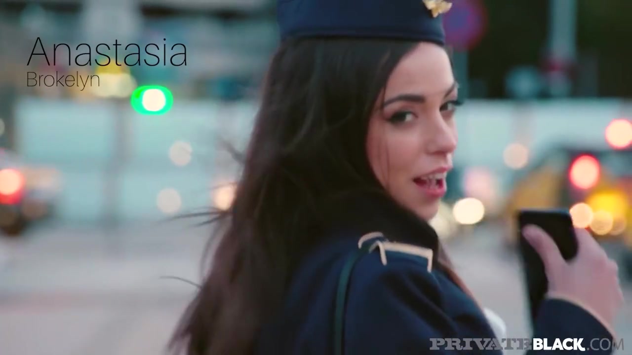 Euro Flight Attendant Fucked By Bbc Pilot - Anastasia Brokelyn