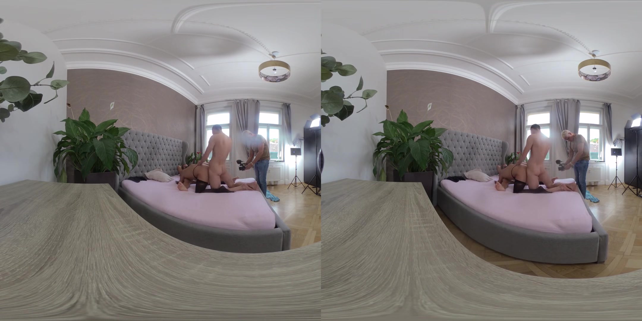 Daphne Klyde - Vr Behind The Scenes Part Two - Double Meat Sandwich (Dvp) Makes Thick Milf Squirt Buckets Of Joy Juice