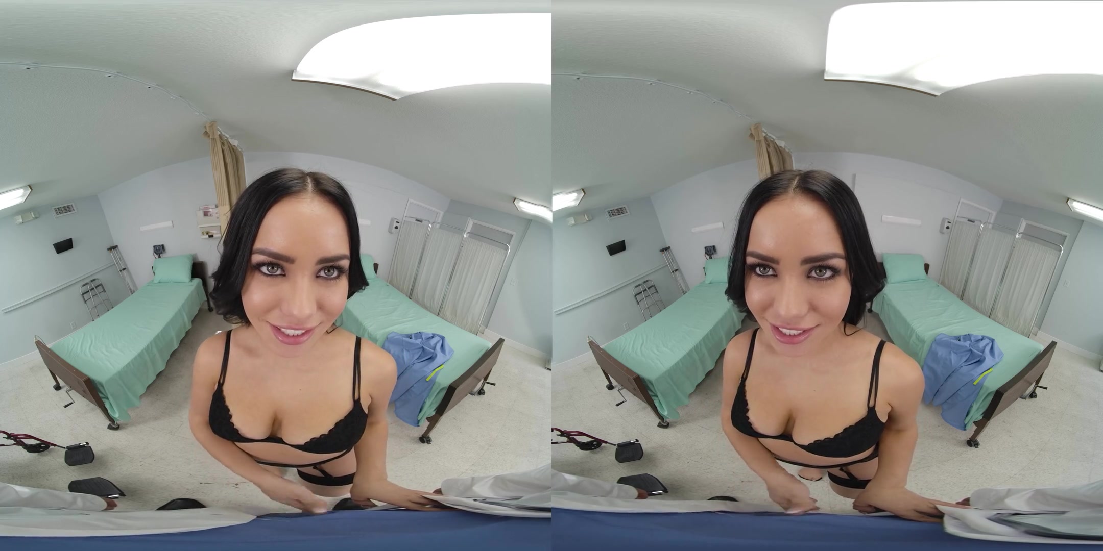 Doctor Banger - Fucking a Latina with a Big Ass in Black Lingerie