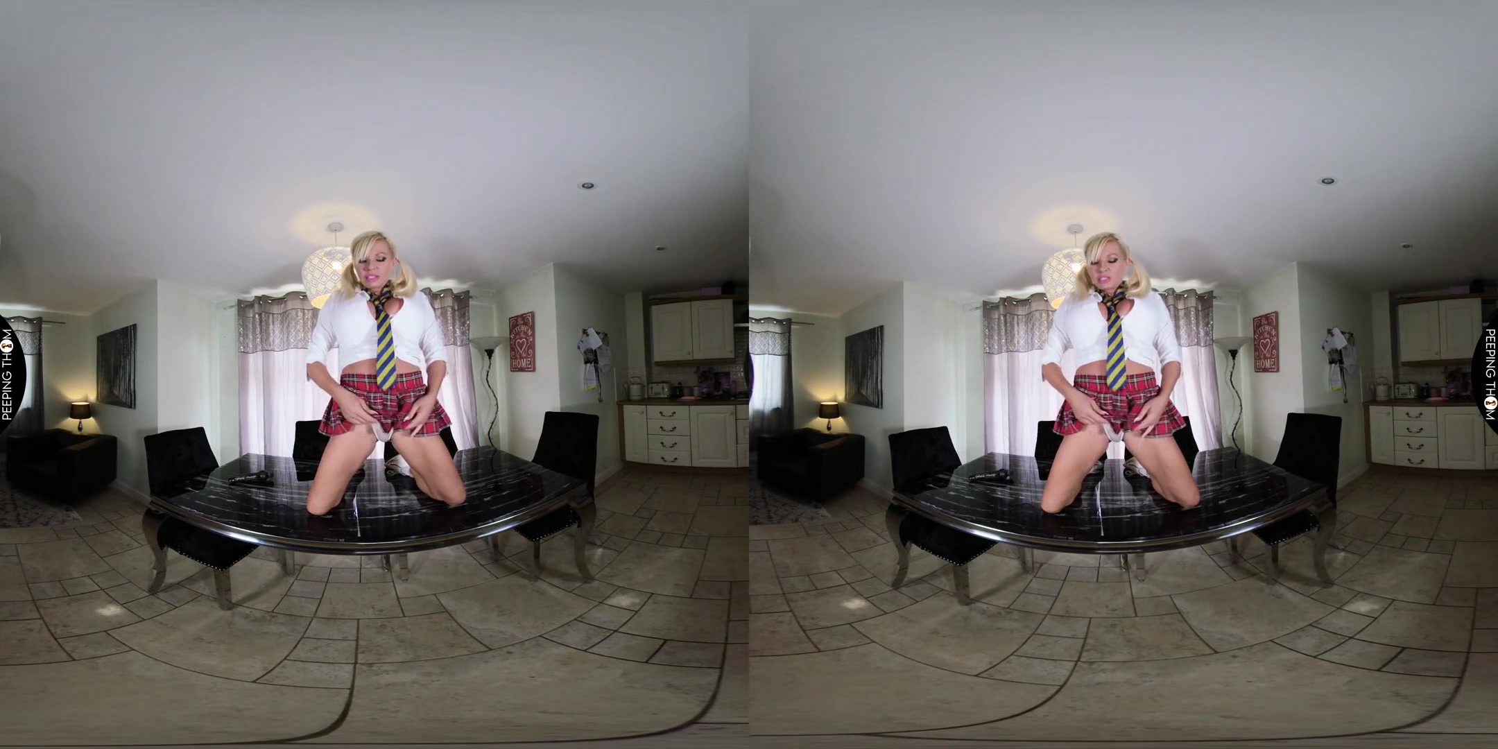 Watch Me Play - Naughty British Schoolgirl Solo