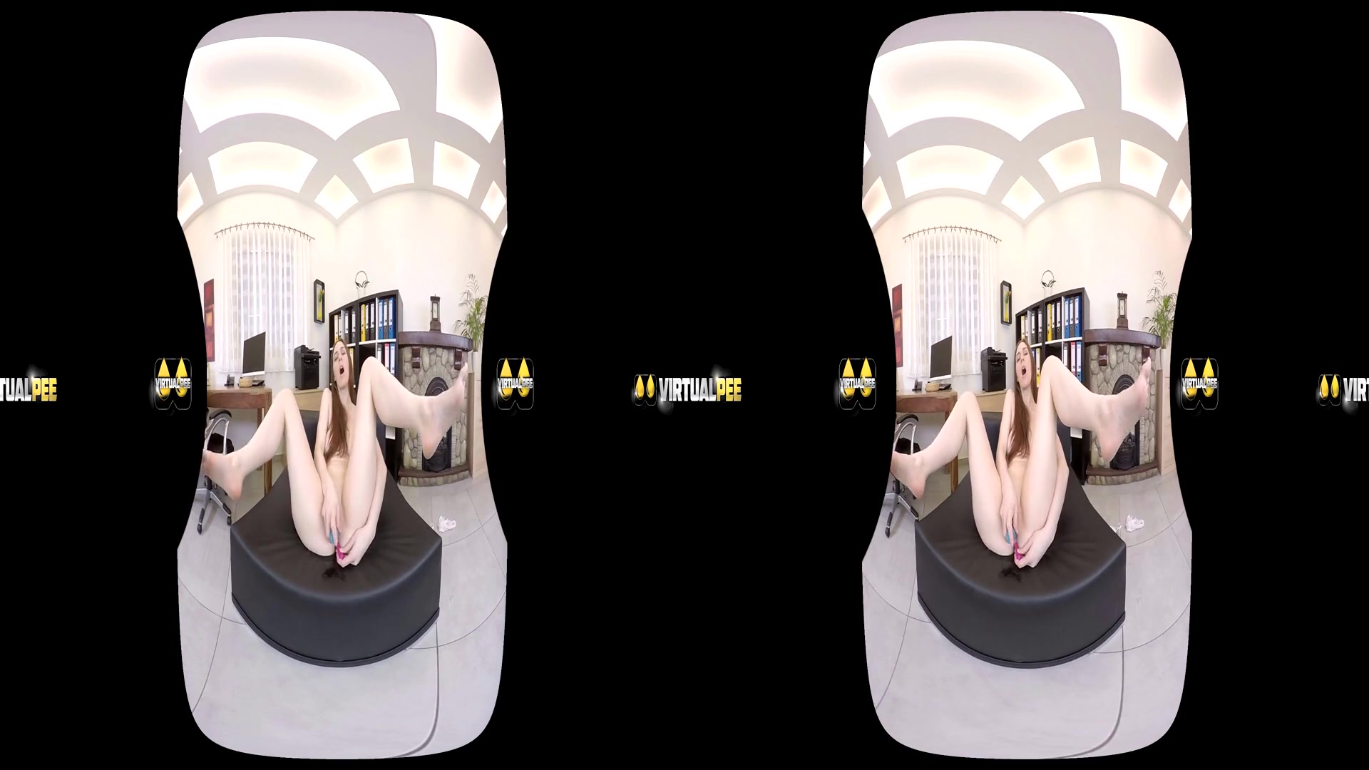 Irina Pavlova in Toying Both Holes with Ariadna - VirtualPee