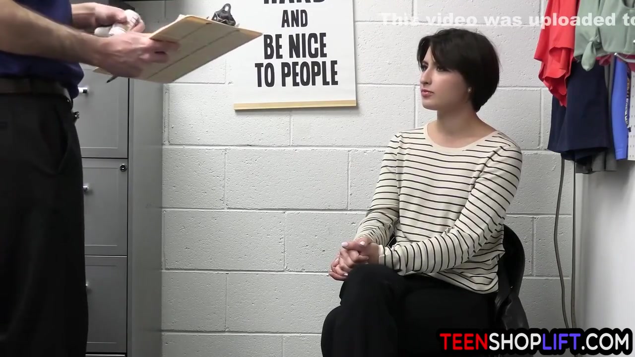 Angeline Red In Pretty teen 18+ Thief Caught Stealing Medicati