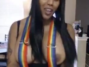 Incredible amateur shemale movie with Black, Big Tits scenes