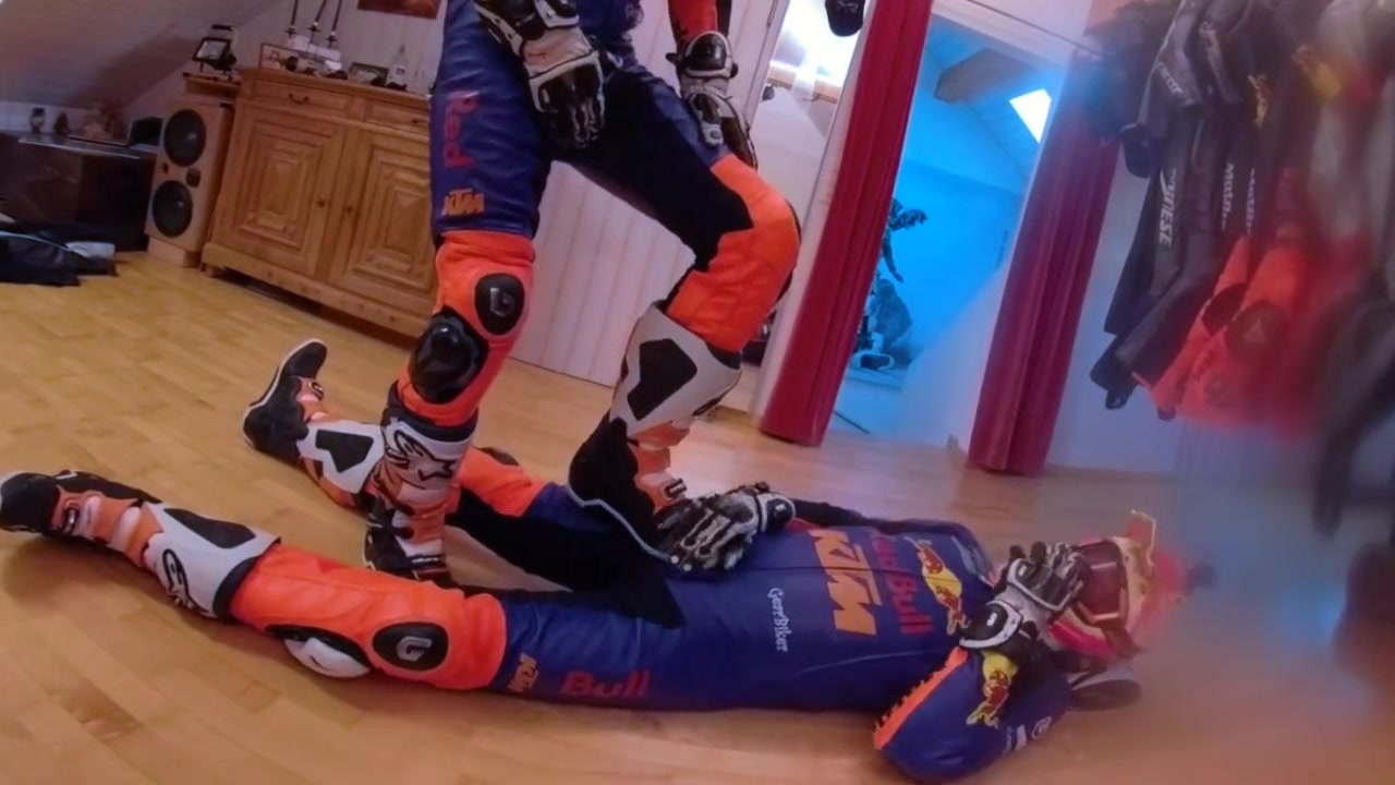 Ktm leather biker gear cuming