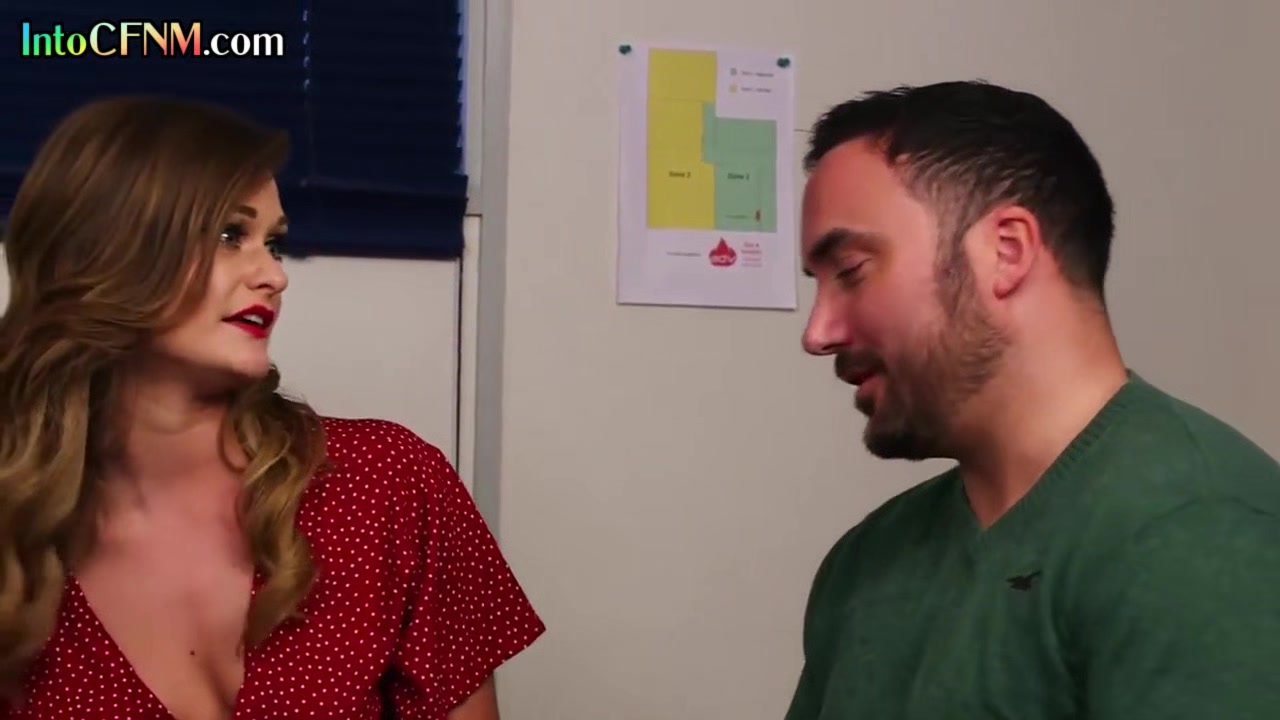 CFNM doms suck waiting room cock in public group blowjob