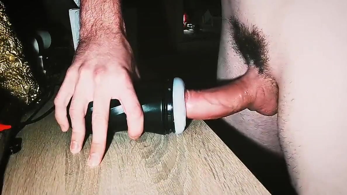 Big Cock Fucking Fleshlight Hard And Cumshot